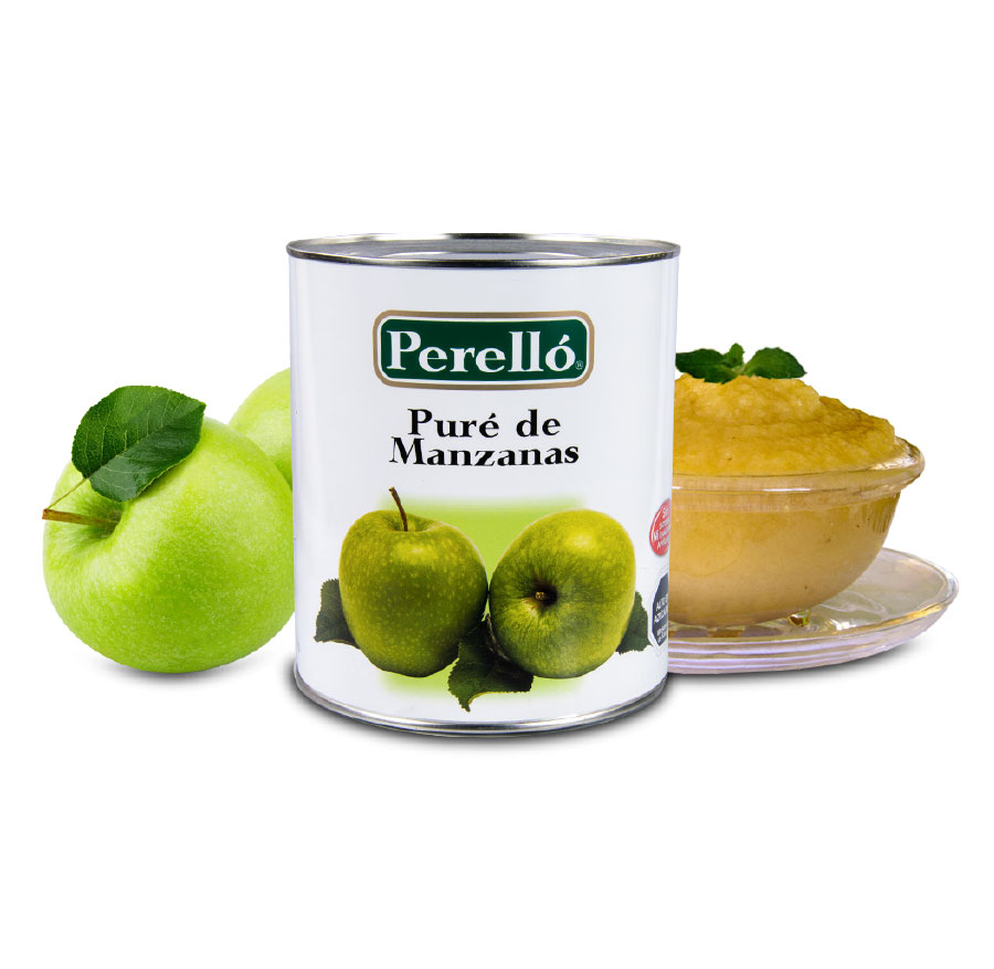 Caja de Puré de Manzanas Perelló 6×3600 Grs.