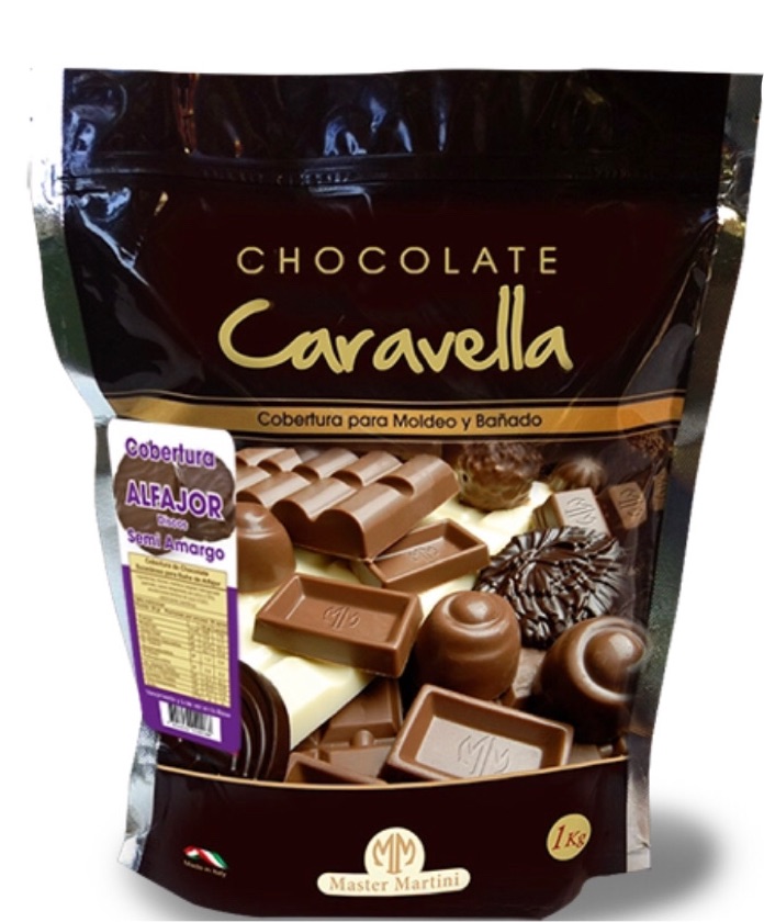 COBERTURA CARAVELLA ALFAJOR CAJA 12X1 KILOS.