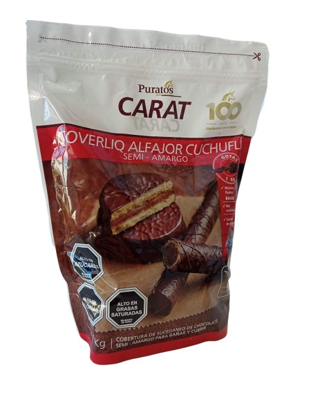 COBERTURA COVERLIQ ALFAJOR GOTAS PURATOS CAJA 10×1 KILOS.