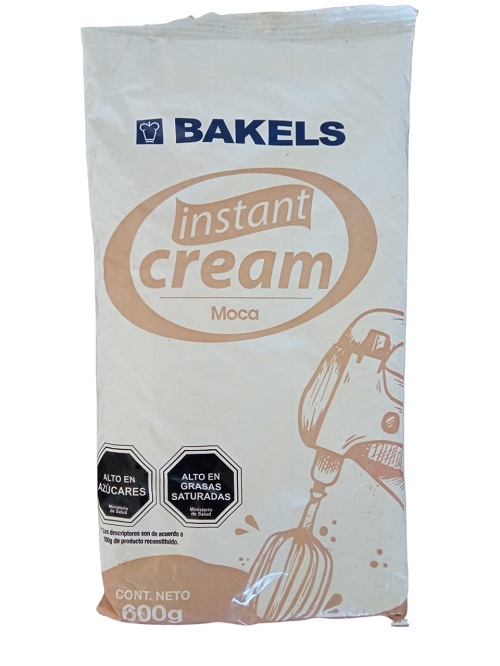 CREMA VEGETAL POLVO MOCA BAKELS CAJA 10×600 GRS.