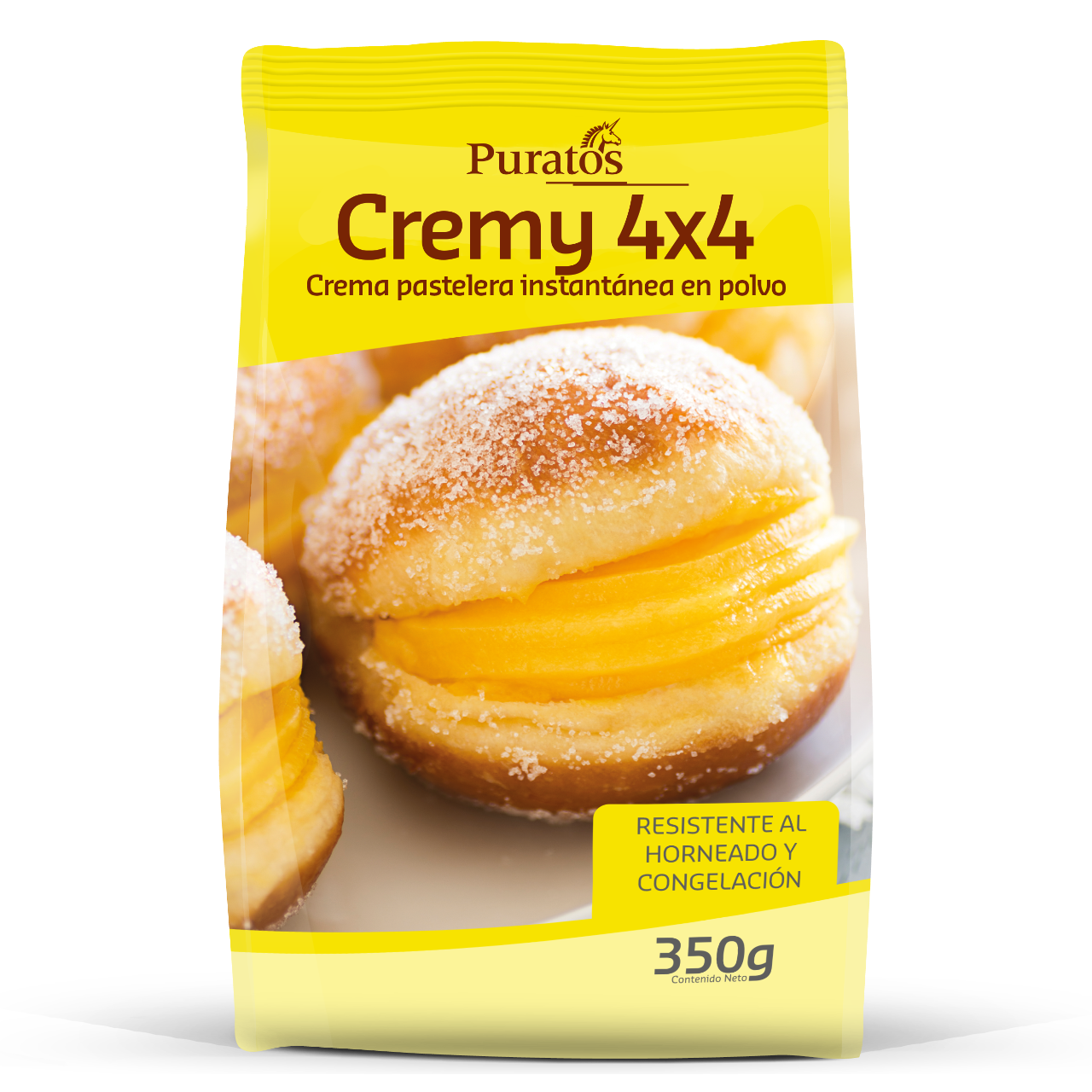 CREMA PASTELERA 4X4 PURATOS CAJA 12×350 GRS.