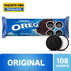 GALLETA OREO CLASICA VAINILLA CAJA 30X108 GRS.
