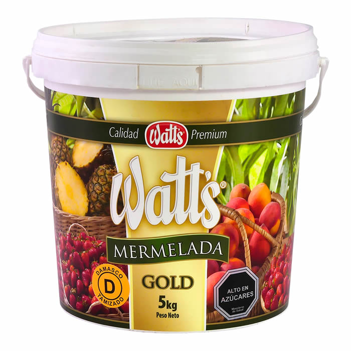 MERMELADA-GOLD watt 5 kilos