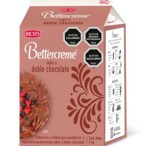 CREMA VEGETAL RICHS BTC DOBLE CHOCOLATE.