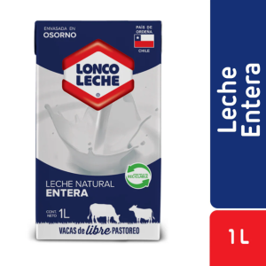 LECHE ENTERA BLANCA LONCO LECHE 1 LT.