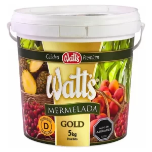 MERMELADA WATTS GOLD GUINDA BALDE 5 KL.