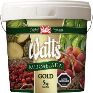 MERMELADA WATTS GOLD FRAMBUESA 5 KL.