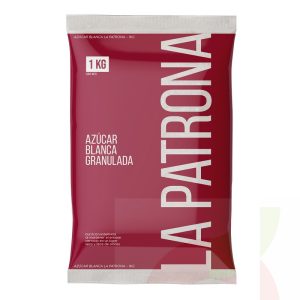 AZUCAR GRANULADA LA PATRONA 1 KILO.