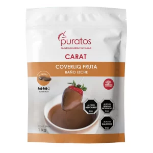 COBERTURA COVERLIQ FRUTA BAÑO LECHE PURATOS 1 KG